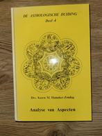 K.M. Hamaker-Zondag - Analyse van aspecten, Achtergrond en Informatie, Astrologie, Ophalen of Verzenden, Zo goed als nieuw