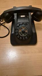 Vintage Bakeliet Telefoon met Draaischijf, Telecommunicatie, Vaste telefoons | Niet Draadloos, Ophalen of Verzenden, Gebruikt