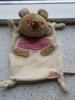 Knuffeldoek beer Babs merk Tiamo knisperfolie in lijf, Ophalen of Verzenden, Zo goed als nieuw, Beer