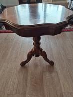 Bijzettafeltje, Huis en Inrichting, Tafels | Bijzettafels, Minder dan 55 cm, Gebruikt, Rond, Ophalen