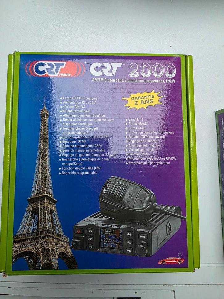 CRT 2000 27MC Bakkie - Nieuw in Doos!, Telecommunicatie, Zenders en Ontvangers, Nieuw, Ophalen of Verzenden