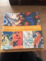 Acrylverftechnieken Boek - Leer schilderen met acryl!, Ophalen, Zo goed als nieuw, Schilder- en Tekenkunst