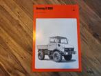 Tractor folder Unimog U 1000, Ophalen of Verzenden, Zo goed als nieuw