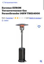 Gas Terras heater Eurom voor gasfles, Tuin en Terras, Ophalen, Zo goed als nieuw