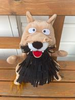 handpop poppenkast knuffel Bor de wolf Fabeltjeskrant, Ophalen of Verzenden, Zo goed als nieuw, Overige typen