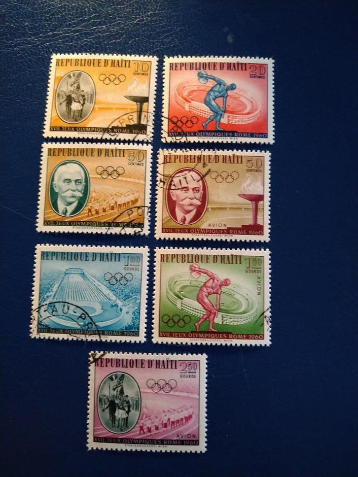 haiti, Postzegels en Munten, Postzegels | Thematische zegels, Gestempeld, Sport, Verzenden