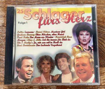CD 25 Schlager fúrs Herz folge 1 beschikbaar voor biedingen