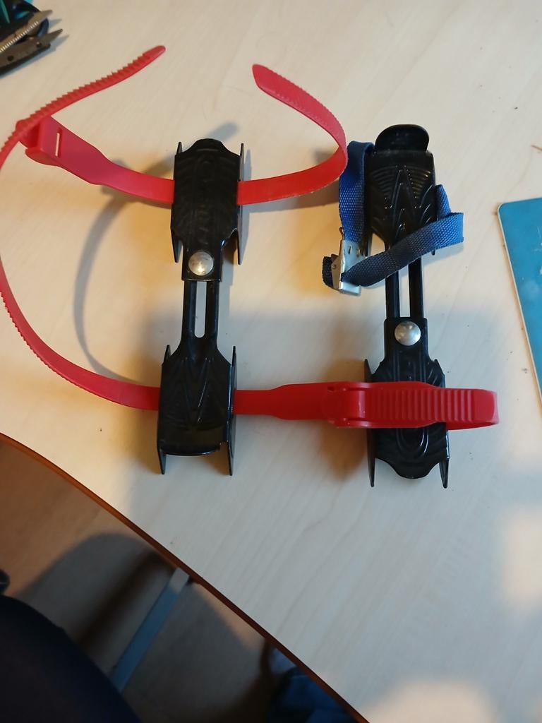 Schaatsen Dubbele Glijders - Kinderschaatsen met Riem, Sport en Fitness, Schaatsen, Ophalen of Verzenden, Gebruikt, Overige typen