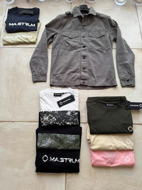 Nieuw origineel casual Mastrum overshirt S en  XXL, Kleding | Heren, Overhemden, Nieuw, Halswijdte 43/44 (XL), Grijs, Ophalen of Verzenden