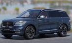 1:18 modelauto   Lincoln Aviator - Metallic blauw, Nieuw, Overige merken, Ophalen of Verzenden, Auto