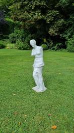 Wit marmeren vrouwen beeld tuin terras, Ophalen, Zo goed als nieuw, Overige materialen