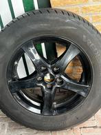 Zwarte Velgen met Winterbanden 215/65 R16 5x114, Auto-onderdelen, Banden en Velgen, Ophalen