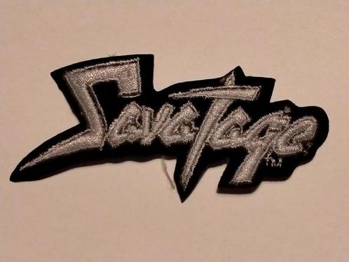 Savatage metal vintage band logo patch kleding embleem, Verzamelen, Muziek, Artiesten en Beroemdheden, Nieuw, Kleding, Verzenden