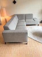 Grijze hoekbank - 277x200 cm - Gebruikt, Ophalen, 250 tot 300 cm, Gebruikt, Hoekbank