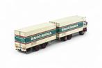 TEKNO  SCANIA TOPSLEEPER VOLUME COMBINATIE  BOERSMA, Hobby en Vrije tijd, Modelauto's | 1:50, Ophalen of Verzenden, Nieuw, Bus of Vrachtwagen