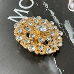 Ronde broche, Ophalen of Verzenden, Nieuw, Goud, Overige materialen