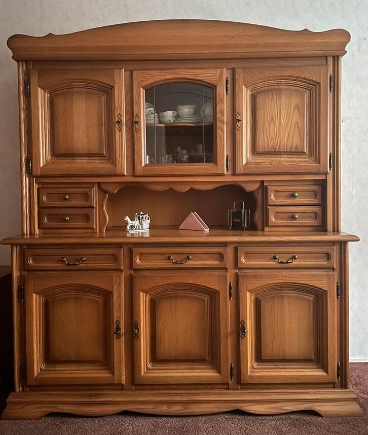 Buffetkast eikenhout, Huis en Inrichting, Kasten | Buffetkasten, Zo goed als nieuw, 200 cm of meer, 150 tot 200 cm, 25 tot 50 cm