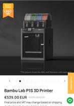 Gezocht Bambu Lab P1S AMS combo 3D Printer, Computers en Software, 3D Printers, Ophalen, Zo goed als nieuw