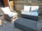 Luxe tuinset / loungeset met nette kussens., Ophalen, Zo goed als nieuw