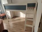 Stevige (half)hoogslaper / eenpersoonsbed (geen IKEA), Ophalen, Gebruikt, Hoogslaper