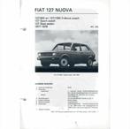 Fiat 127 Nuova Vraagbaak losbladig 1977-1979 #2 Nederlands, Boeken, Auto's | Boeken, Gelezen, Overige merken, Ophalen of Verzenden