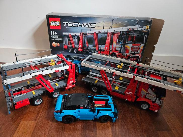 Lego Technic 42098 Autotransporter (compleet), Kinderen en Baby's, Speelgoed | Duplo en Lego, Zo goed als nieuw, Lego, Complete set