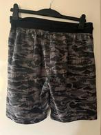 Grijze Camouflage Korte Broek Jongens/Tieners, Ophalen of Verzenden, Zo goed als nieuw, Maat 48/50 (M), Grijs