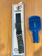 Schakel Bandje 20mm Universeel - Zwart, Ophalen of Verzenden, Nieuw, Bandje
