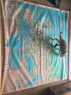 Oude schoolkaart Europa gratis af te halen, Antiek en Kunst, Ophalen, Aardrijkskunde