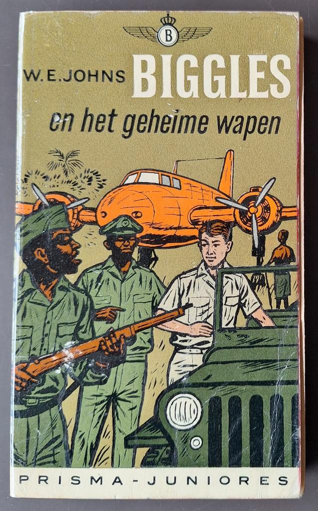 Biggles en het geheime wapen - J 118, Boeken, Detectives, Gelezen, Ophalen of Verzenden