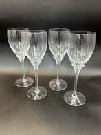 4 x wijnglazen Spiegelau Fontaine Jaren 80, Glas of Glazen, Ophalen of Verzenden, Overige stijlen, Glas