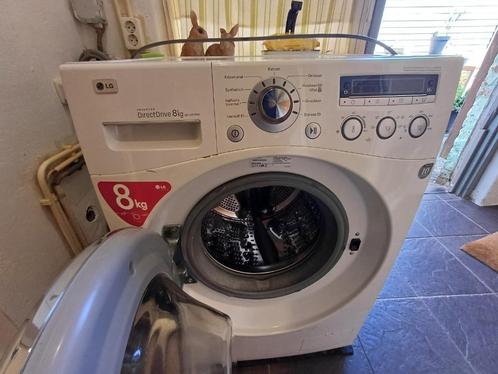 Wasmachine & droger gebruikt, Witgoed en Apparatuur, Wasmachines, Gebruikt, Voorlader, 8 tot 10 kg, 85 tot 90 cm, 1200 tot 1600 toeren