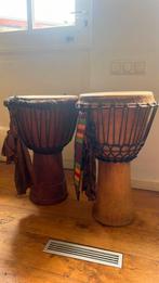 Djembe’s twee stuks, Ophalen, Zo goed als nieuw, Trommel