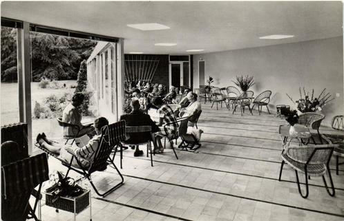 Overbosch - Hilversum - Rust- en recreatiehal - ongelopen, Verzamelen, Ansichtkaarten | Nederland, Ongelopen, Noord-Holland, 1920 tot 1940
