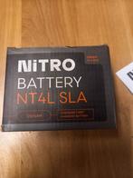 Nieuwe Brommer Accu - Nitro NT4L SLA 12V/4AH, Ophalen of Verzenden, Nieuw, [Universele onderdelen]