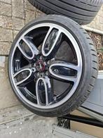 Mini velgen  originele John Cooper Works 18 inch met banden, Ophalen, 18 inch, Gebruikt, Banden en Velgen
