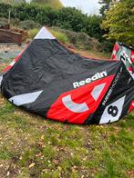 Reedin supermodel HTF CC2 jet black 8m en 7m lunar rock, Watersport en Boten, Kitesurfen, Gebruikt, Twintip, 8 m², Ophalen of Verzenden