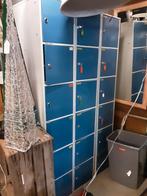 3 Losse Locker Kasten - Blauw, Ophalen, Gebruikt, Industrieel