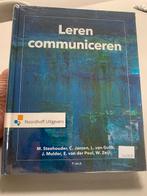 Leren communiceren studieboek, nieuw in verpakking, Boeken, Studieboeken en Cursussen, Ophalen of Verzenden, Alpha, Nieuw, HBO