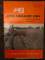 PZ Cyclomaaier CM4 Handleiding 1968, Ophalen of Verzenden, Gelezen, P.J. Zweegers & Zonen N.V., Tractor en Landbouw