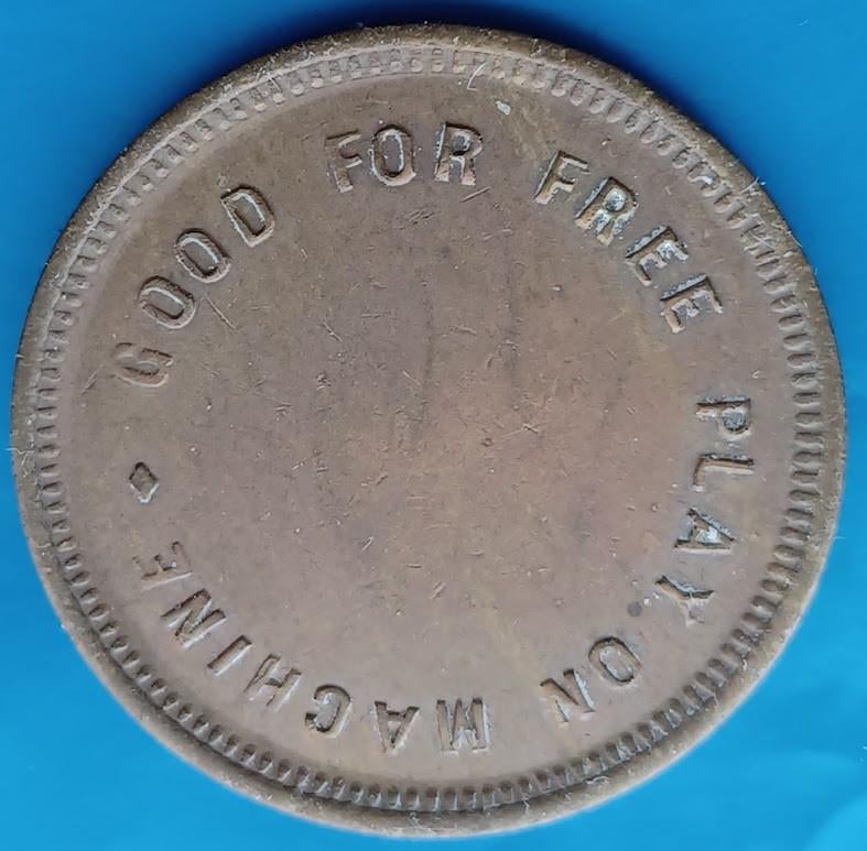 Token - Good For Free Play On Machine, Verzenden, Overige materialen, Buitenland