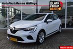Renault Clio 1.0 TCe Zen|Navi|Trekhaak|Apple carplay/Android, Auto's, Renault, Voorwielaandrijving, Gebruikt, Euro 6, Wit