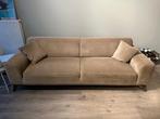 Bank taupe, Huis en Inrichting, Banken | Bankstellen, Ophalen, Driepersoons, 75 tot 100 cm, Zo goed als nieuw
