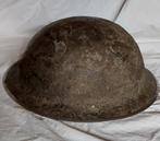 ww2 Britse helm Beneden Leeuwen Engelse Engeland, Verzamelen, Militaria | Tweede Wereldoorlog, Ophalen of Verzenden, Helm of Baret