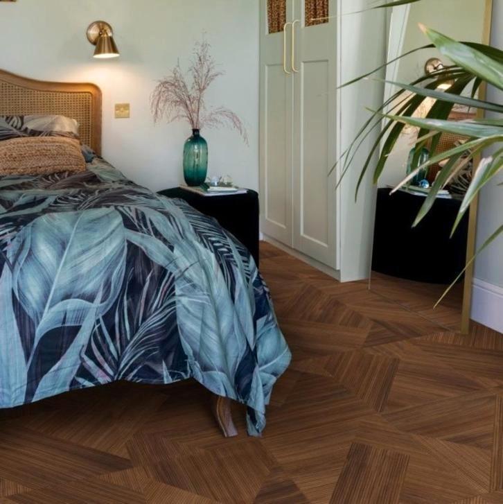 Moduleo Roots Shades 62872 PVC laminaat 3.4 m², Huis en Inrichting, Stoffering | Vloerbedekking, Nieuw, Laminaat, Bruin, minder dan 10 m²