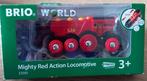 Brio World Mighty Red Action Locomotive 33592, Ophalen of Verzenden, Nieuw, Jongen of Meisje