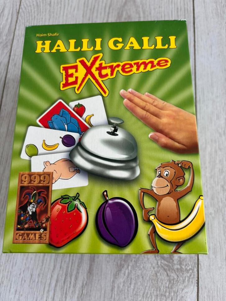 Halli Galli Extreme, Hobby en Vrije tijd, Gezelschapsspellen | Overige, Zo goed als nieuw, Ophalen of Verzenden