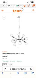 Lumia matrix nikkel design lamp van Kaufman, Ophalen of Verzenden, Zo goed als nieuw