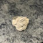 Zilveren ring mattenklopper Silver 925, Sieraden, Tassen en Uiterlijk, Ophalen of Verzenden, Nieuw, Goud, Dame