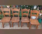 4 keukenstoelen, verre van nieuw, Ophalen, Gebruikt, Eén